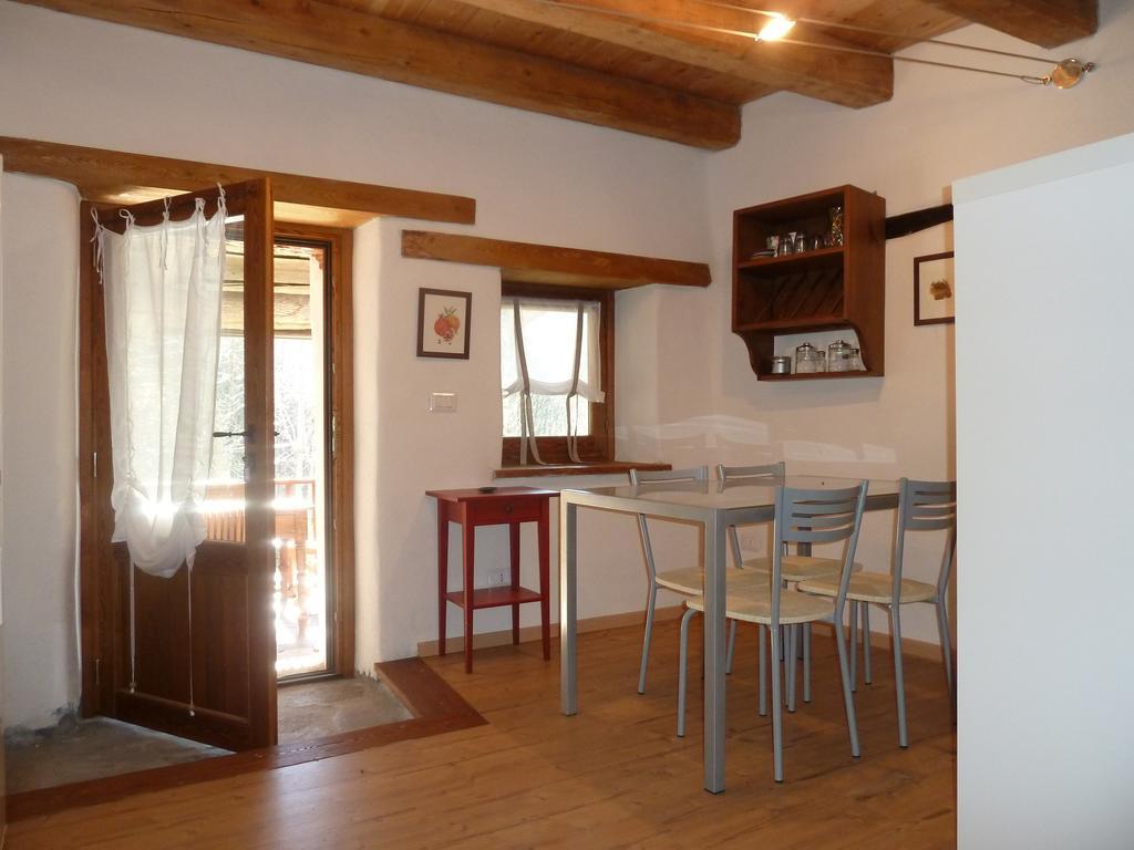 Monolocale Gemma Locanda Codirosso Stroppo Exteriér fotografie